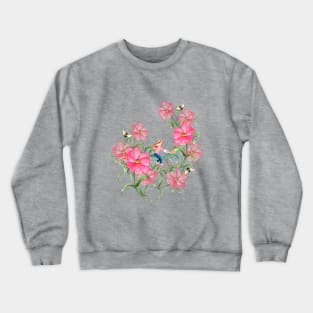 Girl and her bike Crewneck Sweatshirt